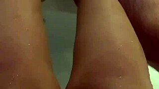 chubby latina milf sucking big natural tits cock.