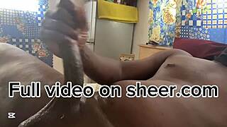 sneak peek at bbc masked teen jerking in bed 😈