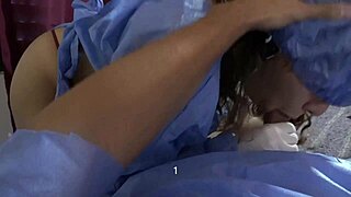 Nurse Takes Semen Sample From Patient With Her Mouth