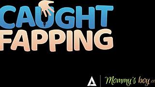 oh shit, i caught my milf wife kagney masturbating on cam