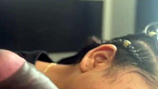 Blowjob POV with Huge BBC from Sexy Amateur Couple Nysdel in Action!