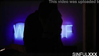 Big tits bouncing while being fucked in an ffm group