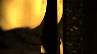 Brunette Stuns in Black Dress Solo Show!