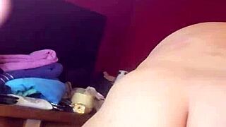 Can this milf squirt harder while riding her dildo with toys?