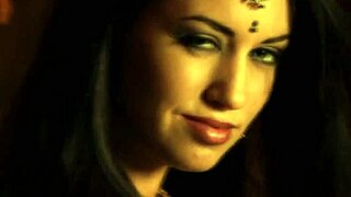 Brunette Stuns in Black Dress Solo Show!