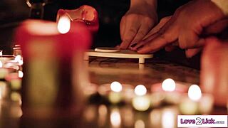 Busty milf explores lesbian connections