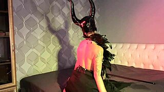 maleficent monika fox gets ass fucked hard with staff