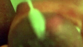 Jorde relaxes in the shower