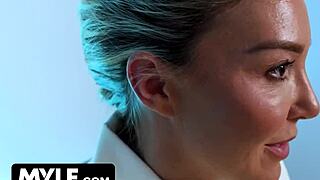 Mylf Seduces Detectives with Tight Body in Interrogation Parody