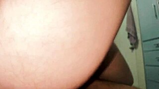 Pregnant milf latina secretary with big ass gets wet doggystyle sex