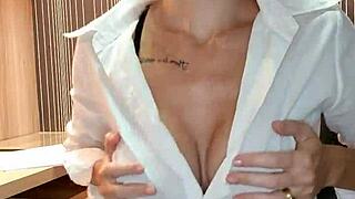 Can You Handle Alineflavio's Blonde Domination Orgasm?