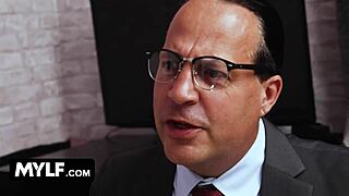 Mylf Seduces Detectives with Tight Body in Interrogation Parody