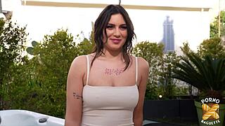 Laury and Friend Share a Hard Cock