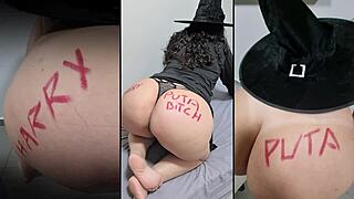 Happy Halloween with Cute Latina Milf