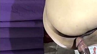 carnival in rio starts with masked couple's intense anal fucking, cum inside, featuring marcela bolt