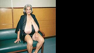 Top gilfy s velkými povislými prsy a bradavkami připravené na hardcore akci