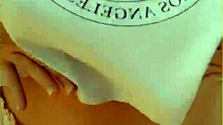 wifey excitedly changes shirt, exposing her tits