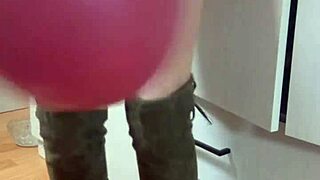 blonde mistress elza kom dominates with braces and heels