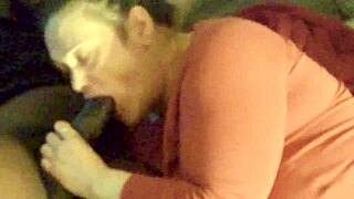 Giving him deepthroat with intense passion