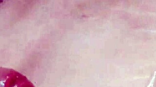 the mature one's holes are stretched hard and wide