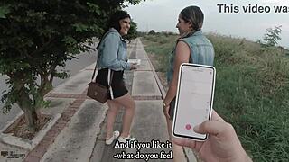 Stranger pays us to try vibrator in mall—wild! 😜