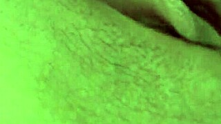 Is Brunette Milf Fingering Ass In Black Stockings Or Fucking Hairless Pussy?