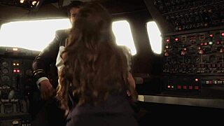 Madelyn Marie Fucked in Airplane Suggestively