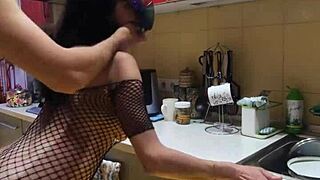 Best kitchen sex ever with my wife