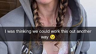 Bad driver good cumslut cheating milf wife fucked on snapchat richelle rose