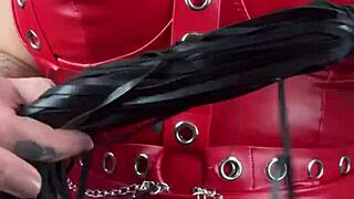 Femdom Mistress Gives POV Jerk Off Instructions to Chastity Slut