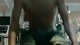 fitness workout with sexy mature roommate and father in law