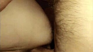 A couple enjoys leisurely sex with a beautiful milf in lingerie and stockings