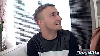 Hotwife Valentina Ross goes wild with ass to pussy and creampie!