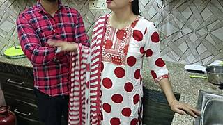 sexy stepmom saara gets assfucked in quick kitchen romp