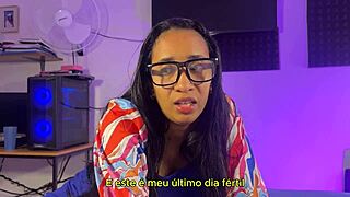 The stepmom craves intimacy, approaching him passionately