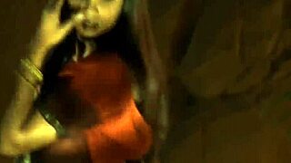 Sweet Indian MILF Offers Sensual Teasing in Erotic Striptease Scene