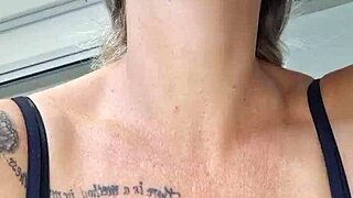 alinemilf deepthroats and gags on cum in retro style.