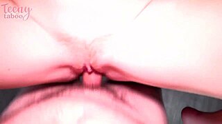 Seth Brogan Creampies Amber Starks' Swollen Pussy