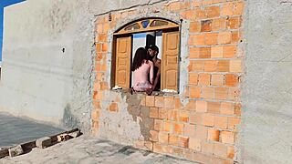 yo, couple caught banging in construction site chaos