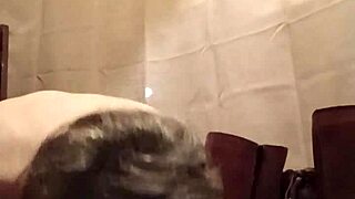 slave milf bent over licking boots in pov