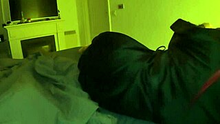 The stepson wakes his stepmother with a hard dick in bed, then fucks her passionately.