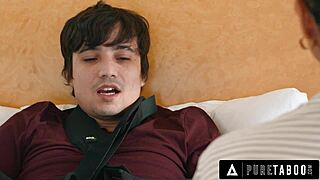 Dana Vespoli shows her injured student how much she cares.