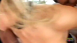 Blonde MILF Rough Sex With Two Guys