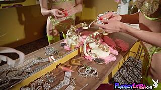 Skinny Milf Diva Scarlett Kapella Invites Playboy To Dressing Room