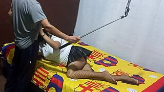 Madrastra Grabs Herself Erotically In My Department