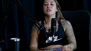 Indian babe handles Kidi Bengala in wild exhibitionist handjob session