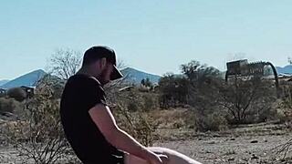 Blonde Wife's Rough Public Sex by Roadside Car!