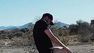 Blonde Wife's Rough Public Sex by Roadside Car!