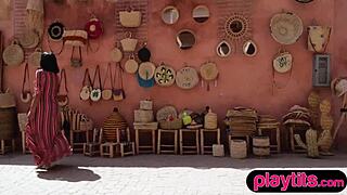 Big Ass Asian Milf Shows Juicy Boobs and Hairy Pussy Outside