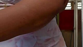 check out this pregnant babe showing off her big ass